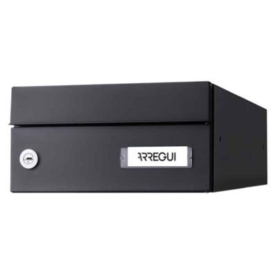 Buzón Horizontal - Cuerpo Negro - Modelo INFINITY (H2000-SERIES)