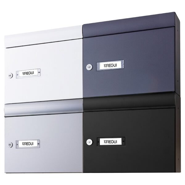 Buzón Vertical - Metálico Biselado - Modelo MILENIO VERTICAL (V4000-SERIES)