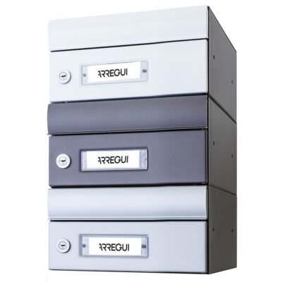 Buzón Horizontal - Metálico Biselado - Modelo MILENIO (H4400-SERIES)