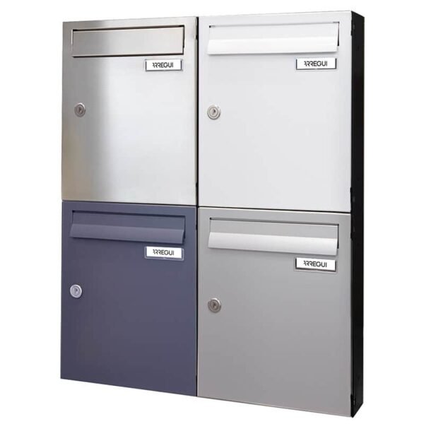 Buzón Vertical - Diseño Moderno - Modelo HABITAT (V8700-SERIES)