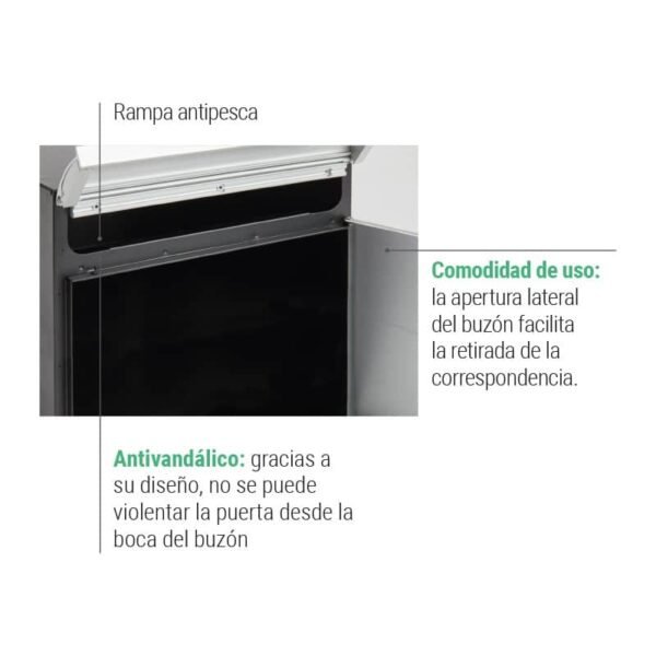 Buzón Vertical - Gran Capacidad - Modelo INFINITY VERTICAL (V2300-SERIES)