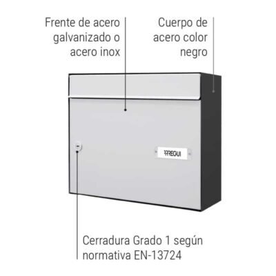 Buzón Vertical - Gran Capacidad - Modelo INFINITY VERTICAL (V2300-SERIES)