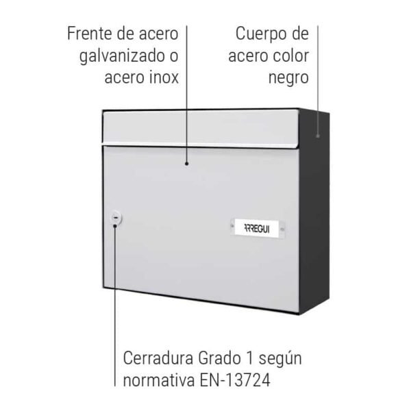 Buzón Vertical - Gran Capacidad - Modelo INFINITY VERTICAL (V2300-SERIES)